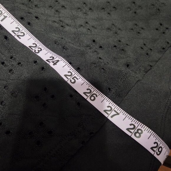 In Every Story Hi-Low Eyelet Peplum Tank Top - Picture 7 of 7